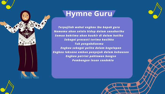 Lirik Lagu Hymne Guru Terbaik 2024